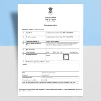 GST-Certificate